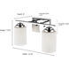 Durham 2 Light 14.25 inch Matte Black Vanity Light Wall Light